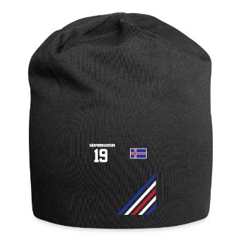 Sauftrikot Island Saufwunderson - Jersey-Beanie - Schwarz - Vorne