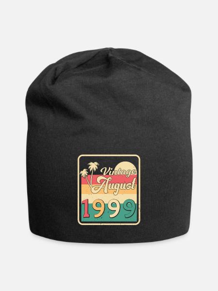 1999 August Retro - Jersey-Beanie - Schwarz