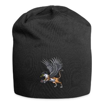 Mythologie égyptienne antique Divinité Hiéragasphinx - Bonnet en jersey - noir - Devant