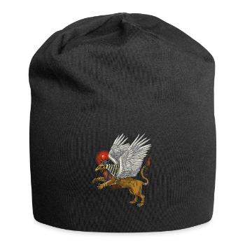 Griffon de la mythologie égyptienne antique - Bonnet en jersey - noir - Devant