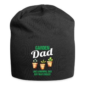 Jardin Papa Drôle Dire Cadeau Hommes - Bonnet en jersey - noir - Devant
