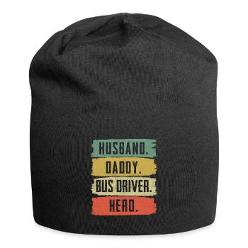 Funny school bus driver school bus bus driver - Jersey Beanie - black - Front