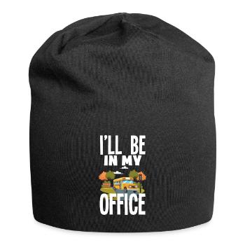 Funny school bus driver school bus bus driver - Jersey Beanie - black - Front