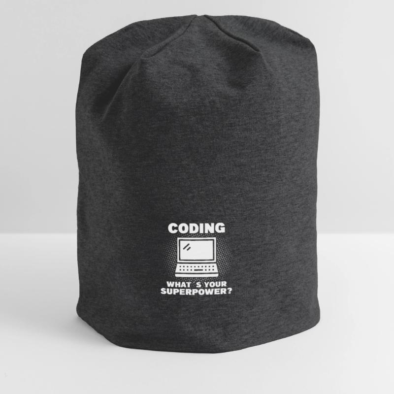 Coding Programmierer Coder Software Entwickler Jersey-Beanie
