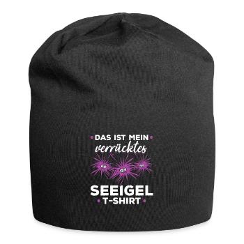 Das ist mein verrücktes Seeigel T-Shirt Seeigel - Jersey-Beanie - Schwarz - Vorne