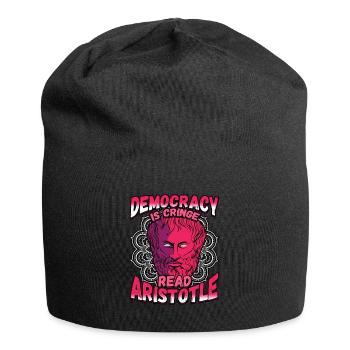 Greek Mythology Design for a Greek Philosophers - Jersey-Beanie - Schwarz - Vorne