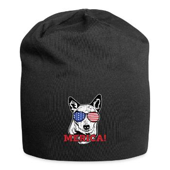 Merica! - Heeler - Jersey-Beanie - Schwarz - Vorne
