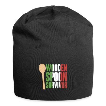 Wooden Spoon Survivor - Jersey-Beanie - Schwarz - Vorne