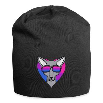Cadeau bisexuel Sphynx Cat - Bonnet en jersey - noir - Devant