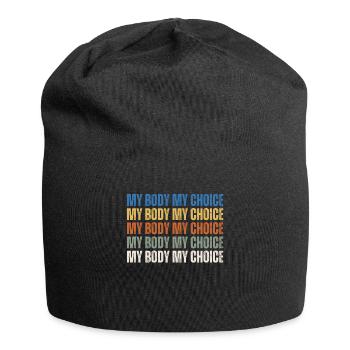 My Body My Choice Pro Choice Feminist - Jersey-Beanie - Schwarz - Vorne