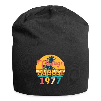 1977 August Retro - Jersey-Beanie - Schwarz - Vorne