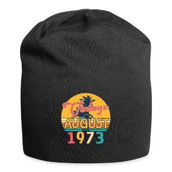 1973 August Vintage - Jersey Beanie - black - Front