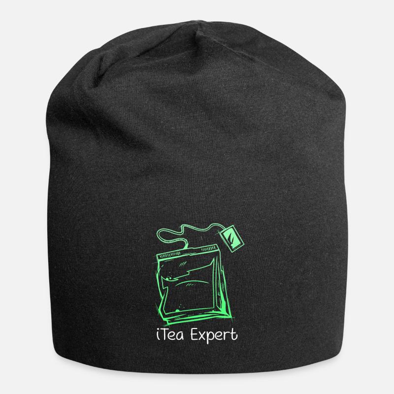 Informatiker Spruch It Experte Computer Nerd Admin - Jersey-Beanie - Schwarz