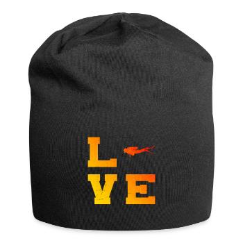 Scuba Diver Plongeurs Plongée Diver Scuba Divers - Bonnet en jersey - noir - Devant