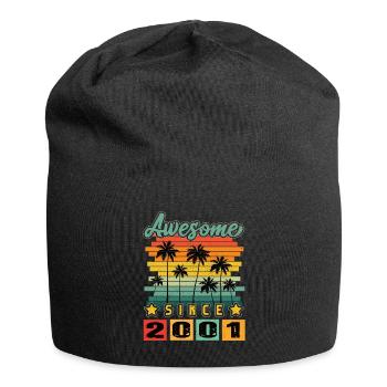 Awesome Since 2001 - Jersey-Beanie - Schwarz - Vorne