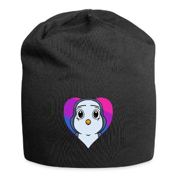 Bisexuell Pinguin Geschenk - Jersey-Beanie - Schwarz - Vorne