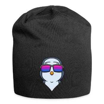 Bisexuell Pinguin Geschenk - Jersey-Beanie - Schwarz - Vorne