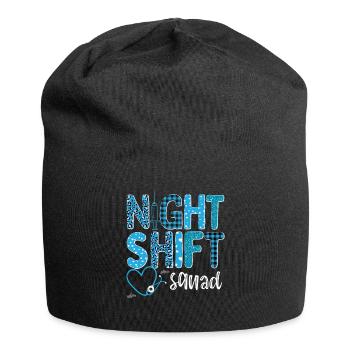 Paramedic Ambulance Tech Night Shift Squad EMT - Jersey Beanie - black - Front