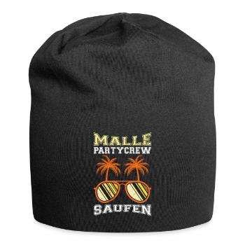 Malle Party Crew Mallorca Party Holiday - Jersey Beanie - black - Front