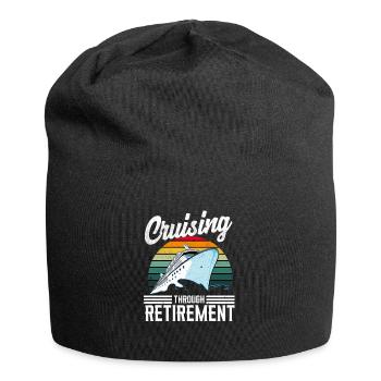 Kreuzfahrt - Jersey-Beanie - Schwarz - Vorne