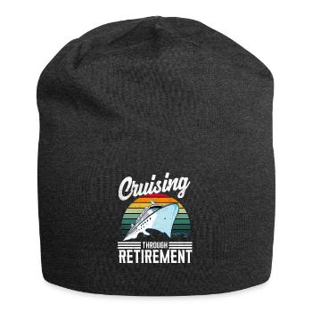 Kreuzfahrt - Jersey-Beanie - Anthrazit - Vorne