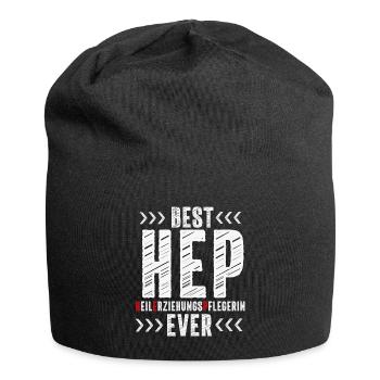 Hep Healer Social Professions Motive - Jersey Beanie - black - Front