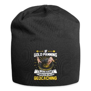 Gold Flooding Gold Mining - Jersey Beanie - black - Front