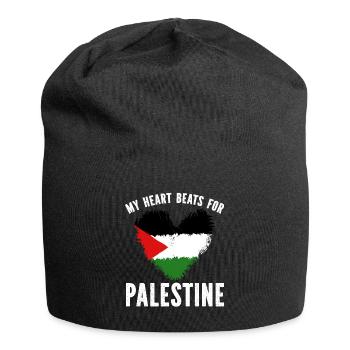 Palestine Gift Free Palestine Gaza Strip - Jersey Beanie - black - Front