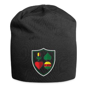 Schafkopf Watten Schnapsen Bayerisch-Schafkopf - Bonnet en jersey - noir - Devant
