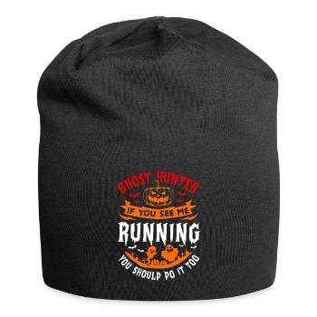 Halloween Tshirt Halloweenparty Mörder Killer Tod - Jersey-Beanie - Schwarz - Vorne