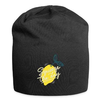 Squeeze The Day LemonAde - Jersey Beanie - black - Front