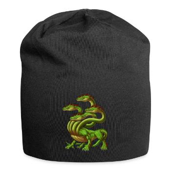 Greek Mythology Monster Hydra - Jersey Beanie - black - Front