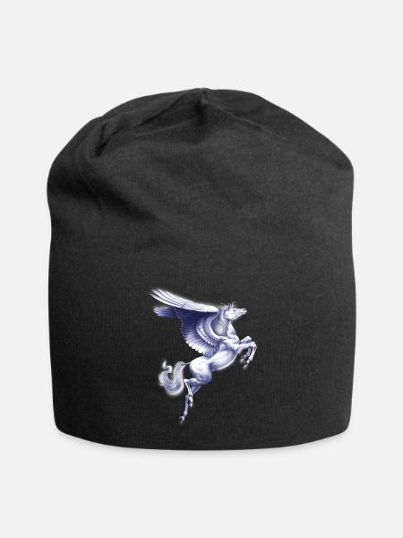 Créature mythique grecque Pégase - Bonnet en jersey - noir