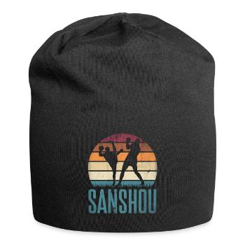 Chinese Martial Arts Sanshou Chinese Boxing - Jersey Beanie - black - Front