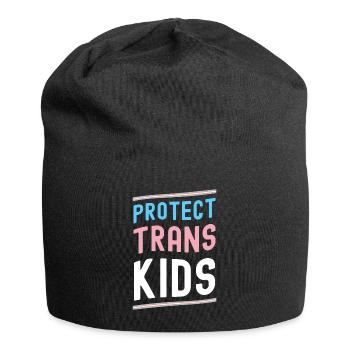 Trans Transgender Transsexual Gift Queer - Jersey Beanie - black - Front