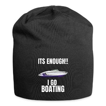Régate de bateaux . Yacht à moteur à moteur. Yacht à voile - Bonnet en jersey - noir - Devant