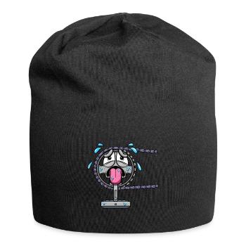 Cyclists Cycling Bicycle Sprocket Bicycle - Jersey Beanie - black - Front