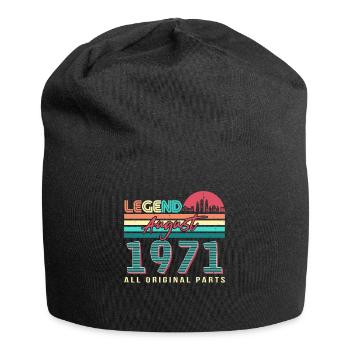 Légende d’août 1971 - Bonnet en jersey - noir - Devant