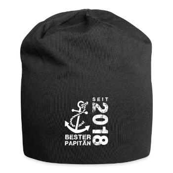Papitän seit 2018 - Jersey-Beanie - Schwarz - Vorne