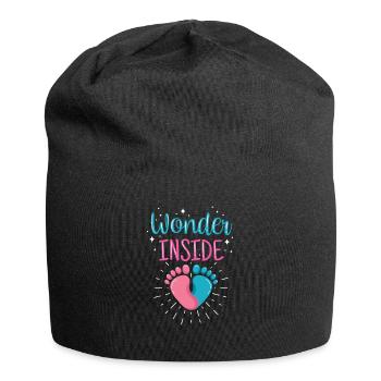 Miracle Inside Pregnant Baby Inside Sweet - Jersey Beanie - black - Front