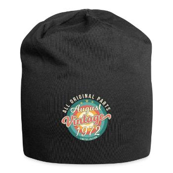 50. Jahrestag August 1972 - Jersey-Beanie - Schwarz - Vorne