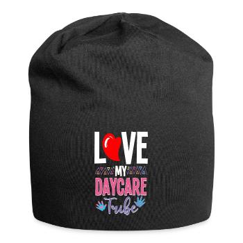 Childcare Daycare Provider Teacher - Jersey Beanie - black - Front
