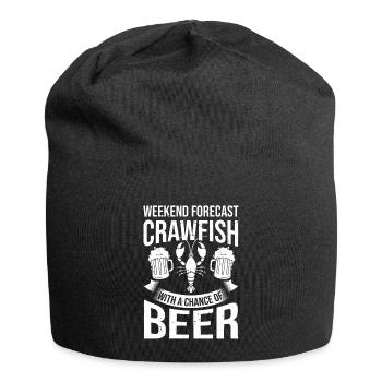 Crabs Cooking Pot Tails Crab Lobster - Jersey Beanie - black - Front