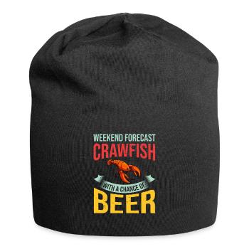 Crabs Cooking Pot Tails Crab Lobster - Jersey Beanie - black - Front