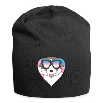 Transgender Transsexual Thai Bangkaew Dog - Jersey Beanie - black - Front