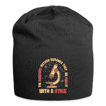 Scientific Method Poke Funny - Jersey Beanie - black - Front