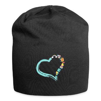 Childcare Daycare Provider Teacher - Jersey Beanie - black - Front