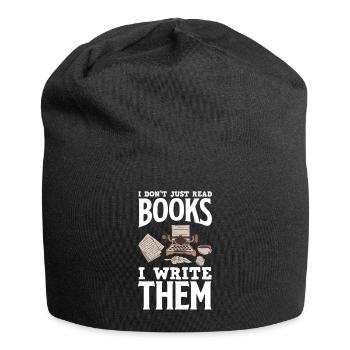 Author Author Funny Author Gift - Jersey Beanie - black - Front