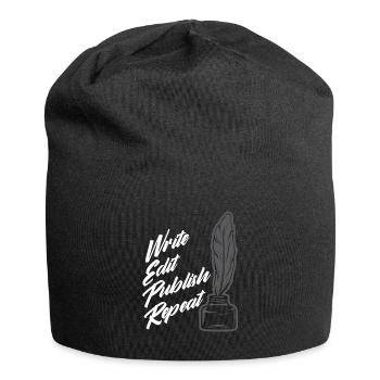 Auteur Auteur Drôle Auteur Cadeau - Bonnet en jersey - noir - Devant