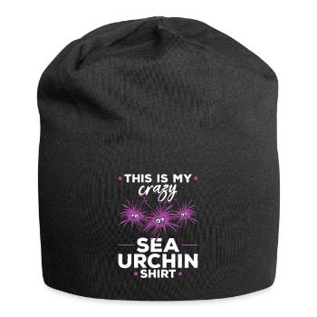 This Is My Crazy Sea Urchin Shirt Sea Urchin - Jersey Beanie - black - Front
